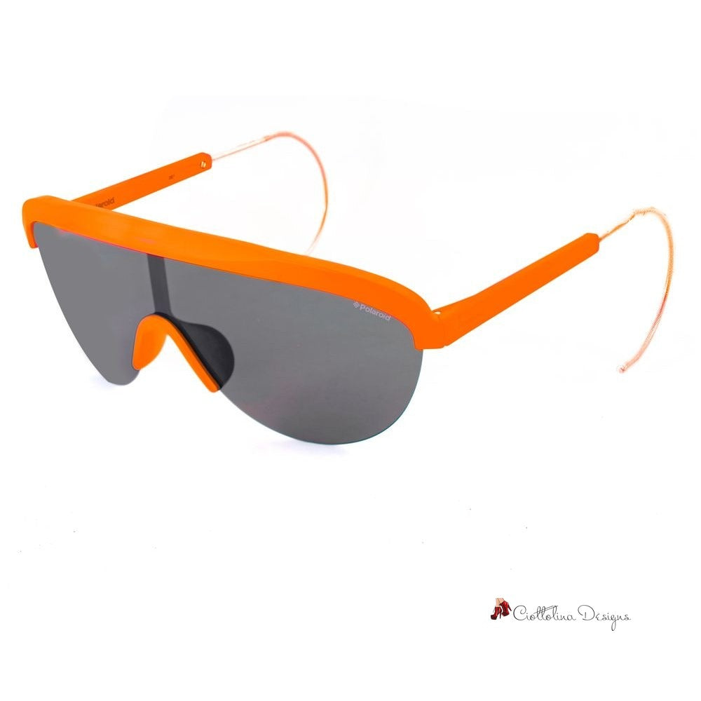 Orange Plastic Sunglasses