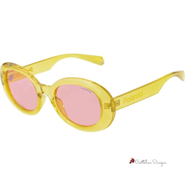 Yellow Plastic Sunglasses