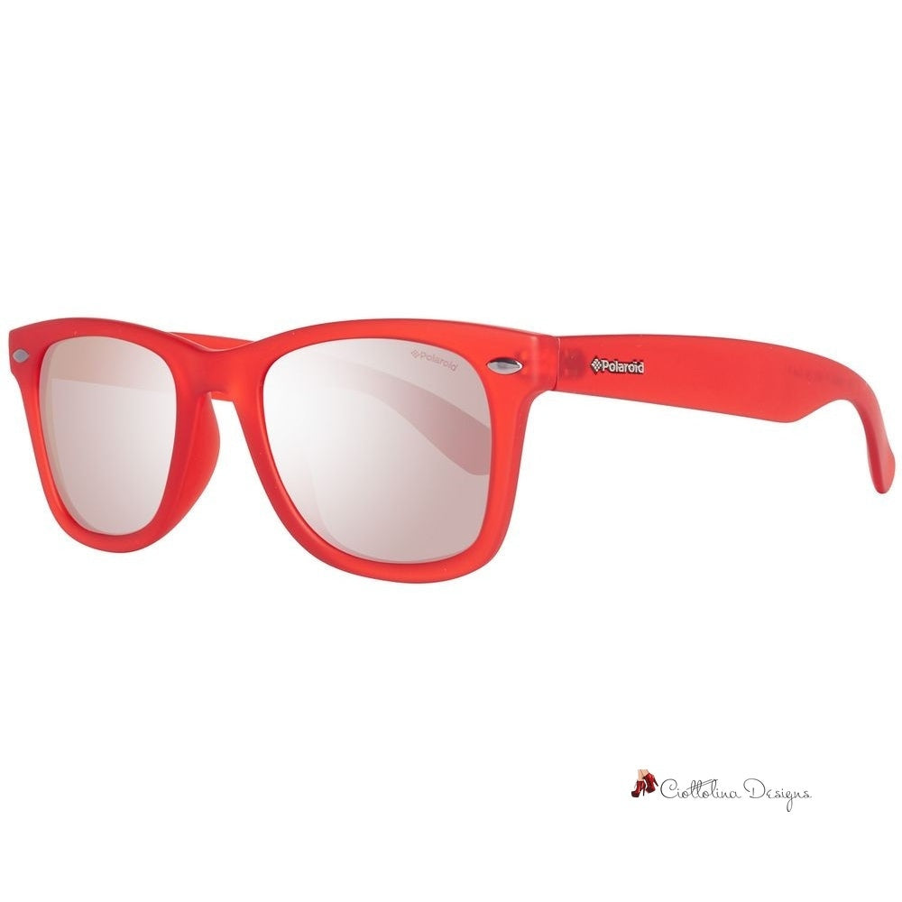 Red Acetate Sunglasses