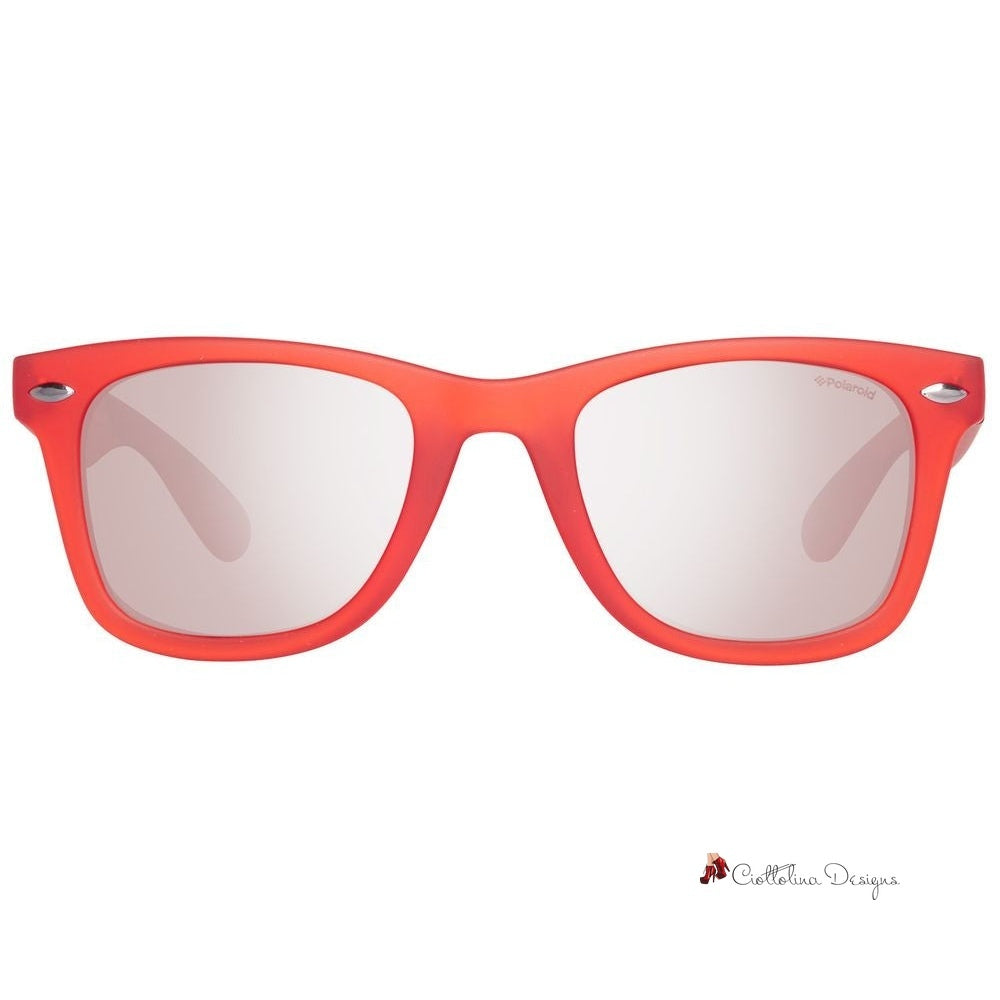 Red Acetate Sunglasses