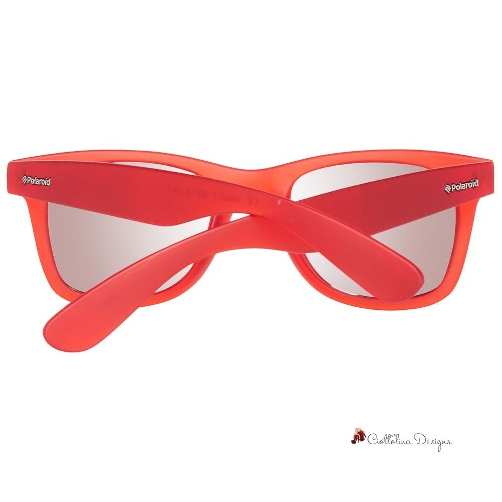 Red Acetate Sunglasses