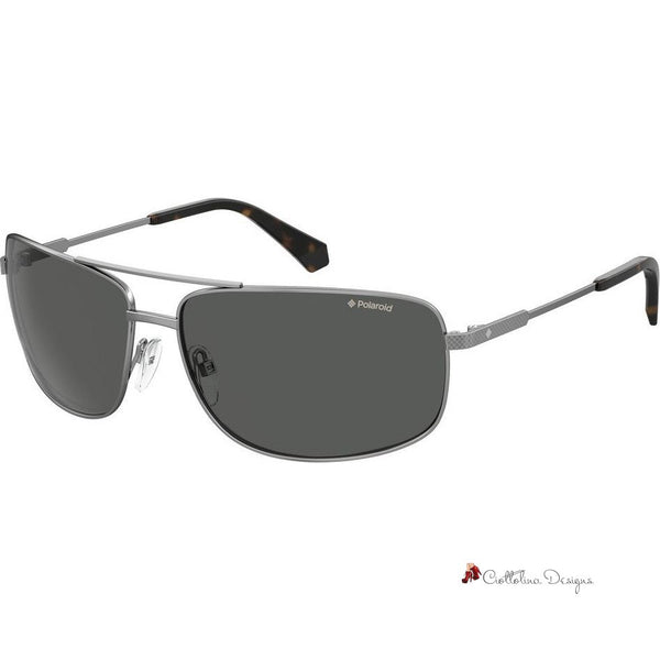 Gray Metal Sunglasses