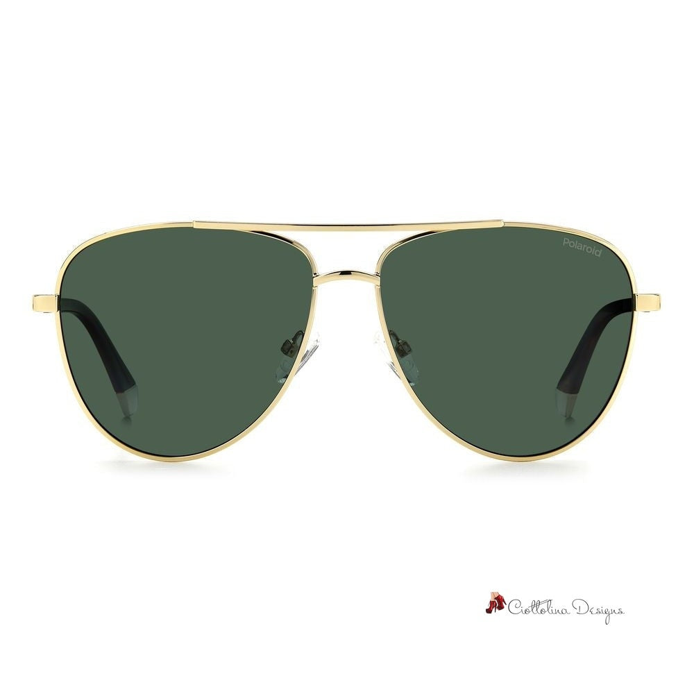 Gold Metal Sunglasses