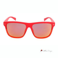 Orange Resin Sunglasses