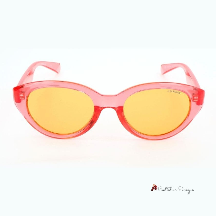 Pink Polycarbonate Sunglasses