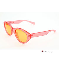 Pink Polycarbonate Sunglasses