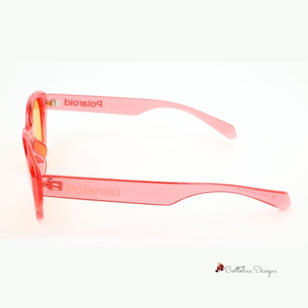 Pink Polycarbonate Sunglasses