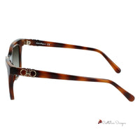 Brown Injected Sunglasses