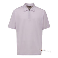 Purple Cotton Polo Shirt