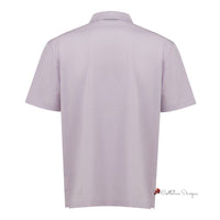 Purple Cotton Polo Shirt