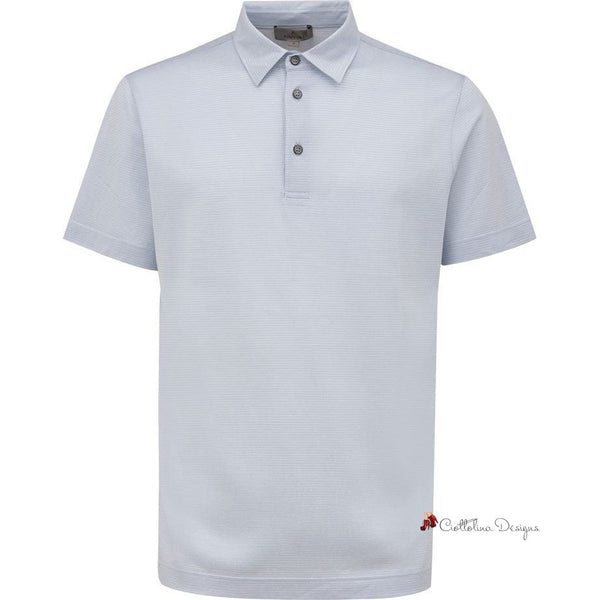 Light Blue Cotton Polo Shirt