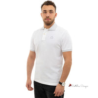 White Cotton Polo Shirt