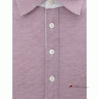 Pink Cotton Polo Shirt