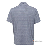 Blue Cotton Polo Shirt