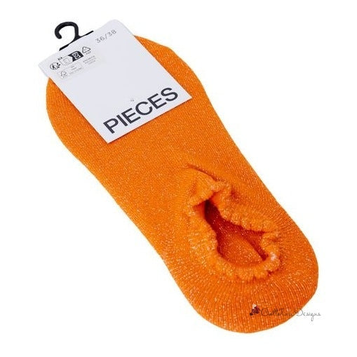 Orange Polyester Sock