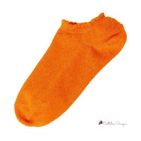 Orange Polyester Sock