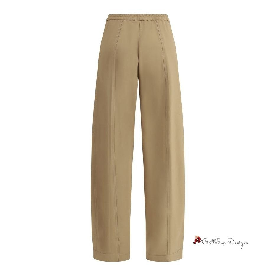 Elastic waistband Cargo Pants