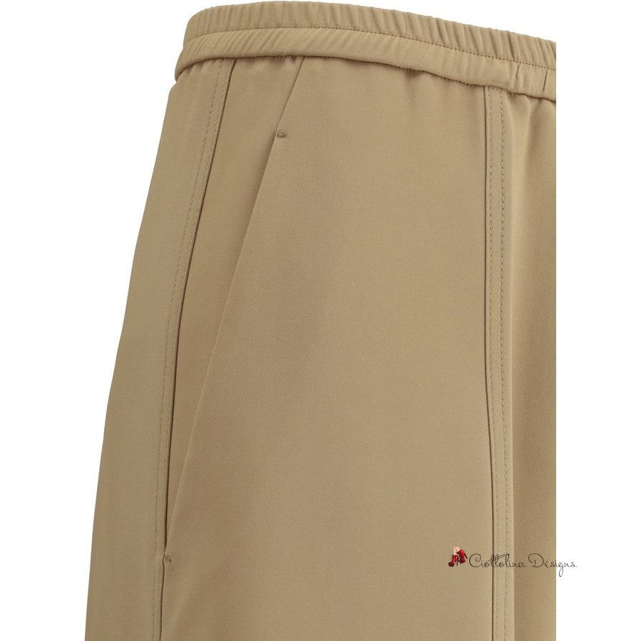 Elastic waistband Cargo Pants