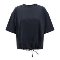 Silk detail T-shirt