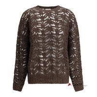 Perforated Sweater with sequins