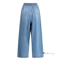 Denim wide leg Pants