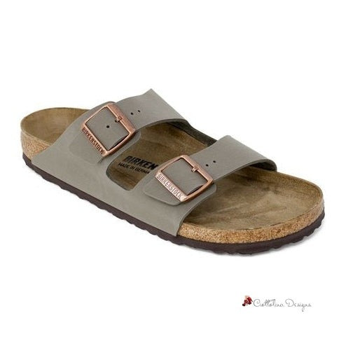 Gray Birko Sandal