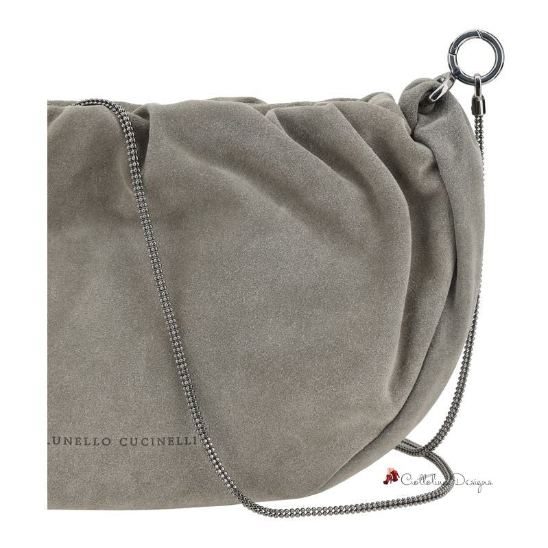 Suede Shoulder Bag