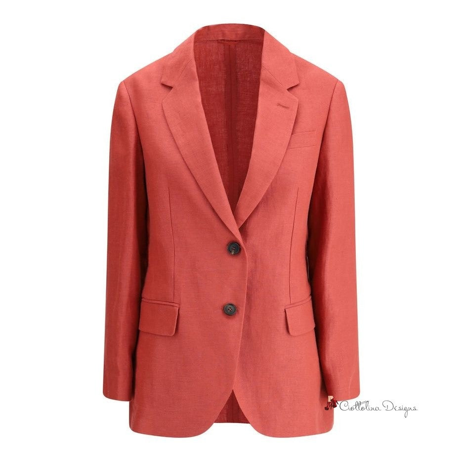 Hemp Blazer Jacket