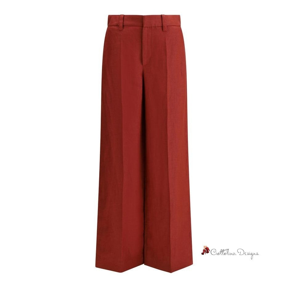 Linen palazzo Pants