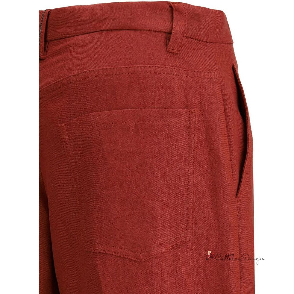 Linen palazzo Pants