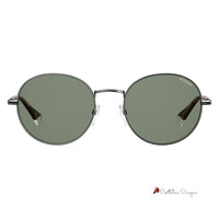 Gray Metal Sunglasses