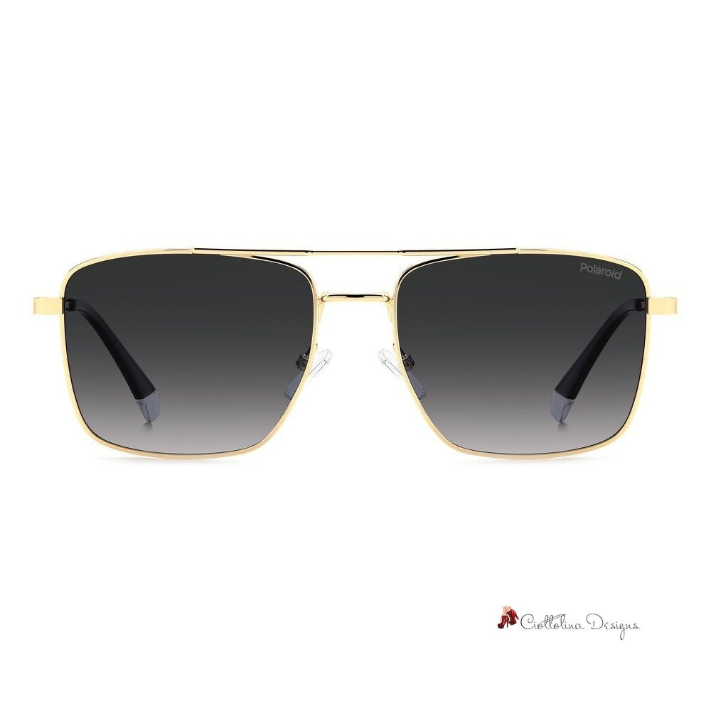 Gold Metal Sunglasses