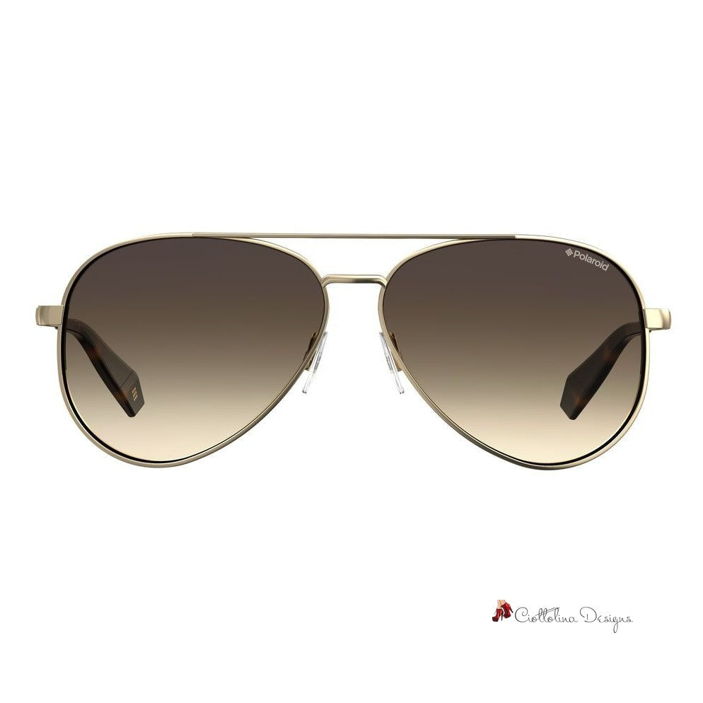 Gold Metal Sunglasses