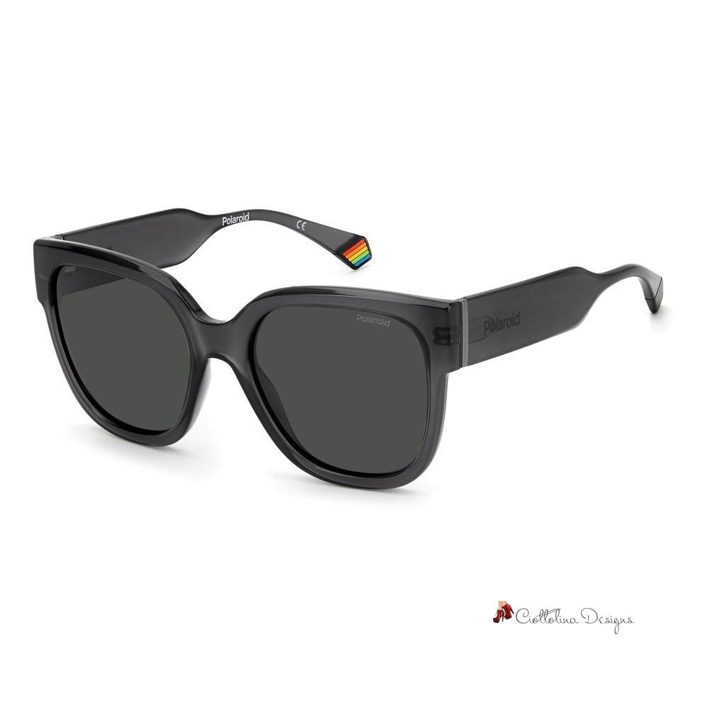 Gray Plastic Sunglasses