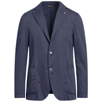 Blue Cotton Blazer