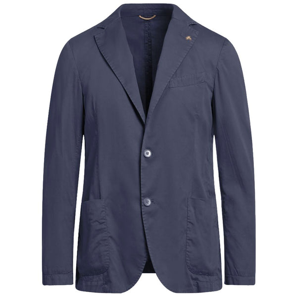 Blue Cotton Blazer