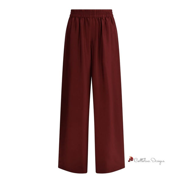 Silk wide leg Pants