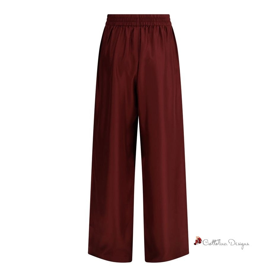 Silk wide leg Pants