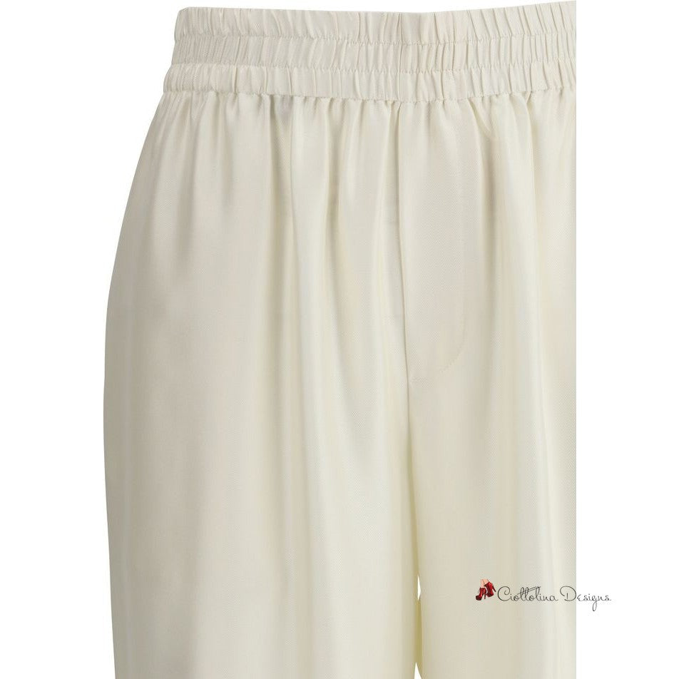 Silk wide leg Pants