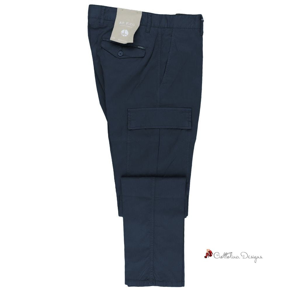 Blue Cotton Jeans & Pant