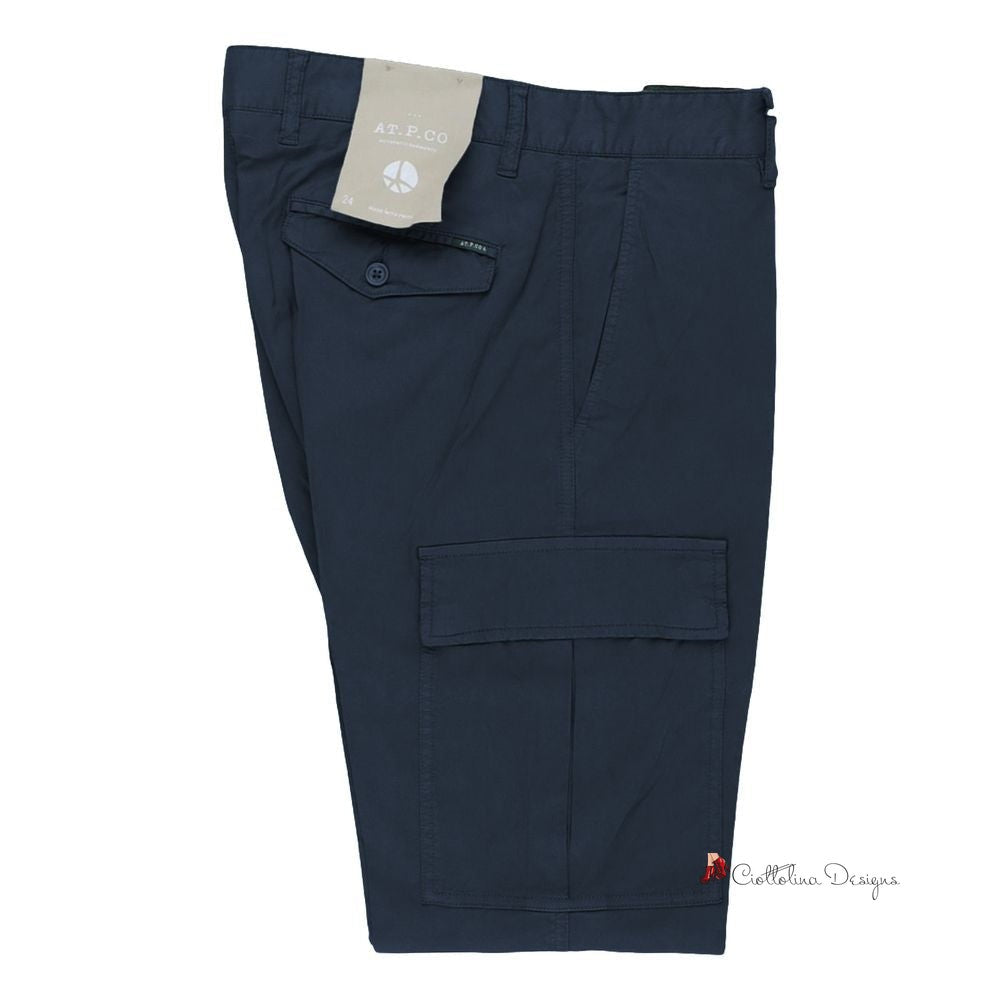 Blue Cotton Jeans & Pant