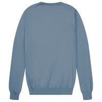 Light Blue Cotton Sweater