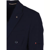 Blue Polyester Blazer