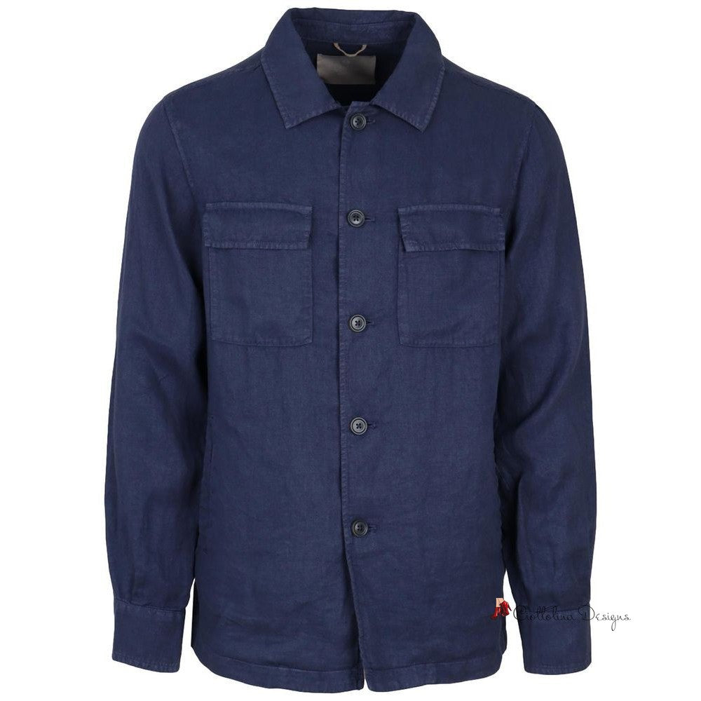 Blue Linen Shirt