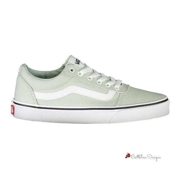 Green Polyester Sneaker