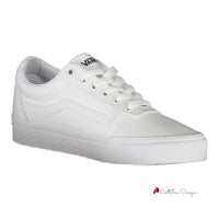 White Polyester Sneaker