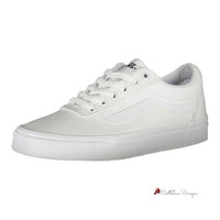 White Polyester Sneaker