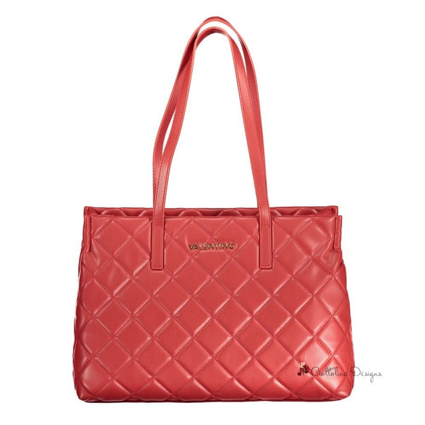 Red Polyethylene Handbag