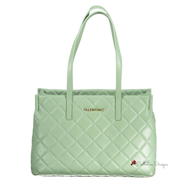 Green Polyethylene Handbag