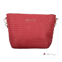 Red Polyethylene Women Handbag